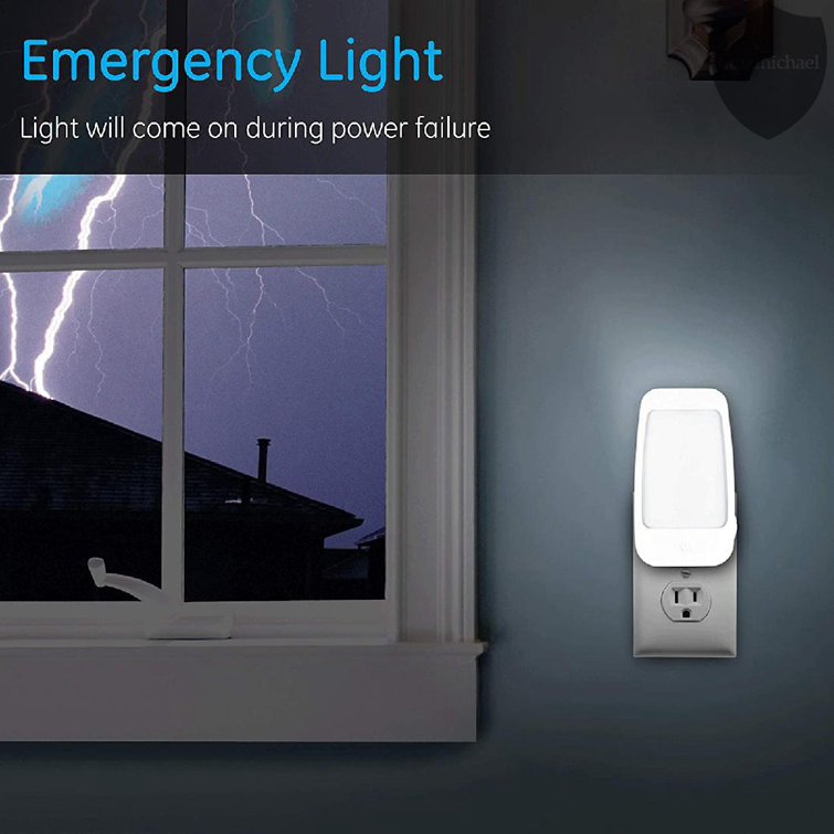menggutong LED Power Failure DuskToDawn Foldable Soft White Emergency
